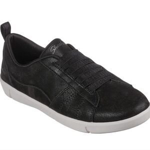Skechers Breeze St. Level Headed Sneakers- Black/White